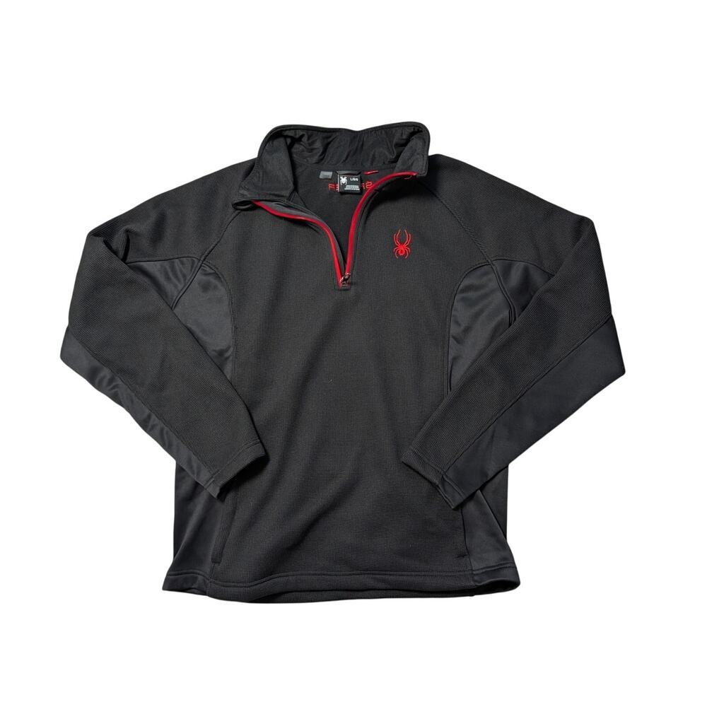 SPYDER Mens, 1/4 zip,  PULL OVER Fleece/Sweatshirt/Jacket, size LARGE